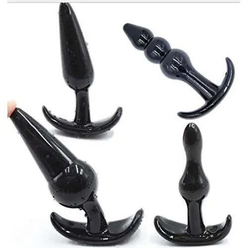 X-R Extra Huge 6pcs S-èx A&-nàl Training Plugs Kit for Beginner Women Men S-tǐmu-làte - Perfect Size Safety Soft (Color : Black) X-R Extra Huge 6pcs S-èx A&-nàl Training Plugs Kit for Beginner Women Men S-tǐmu-làte - Perfect Size Safety Soft (Color : Black)