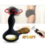 3 Speeds Rotating +10 Speeds Vibrating Wireless Heating P-rôstàté Massager Ānal Toys,Waterproof Remote Ānal Silicone V-Î-Brâtor