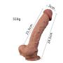 Worth Having / 10 Inch Liquid Silicone Waterproof Tools for Women with Strong Suction Cup Hands Free