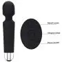 Cordless Wand, Padgene Multi-Speed Waterproof Therapeutic Wand Massager with Powerful USB Rechargeable Massager for Muscle Aches Pain Relief (Black) Cordless Wand, Padgene Multi-Speed Waterproof Therapeutic Wand Massager with Powerful USB Rechargeable Massager for Muscle Aches Pain Relief (Black)