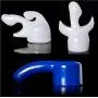 Massager Attachments, Massager Accessories Accessory Attachment Silicone- Three Different Styles (Blue+2 White) Massager Attachments, Massager Accessories Accessory Attachment Silicone- Three Different Styles (Blue+2 White)