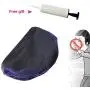 Aokin Inflatable Semicircle Body Pillow with Portable Pump Bedding Lumbar Pillow Travel Pillow Yoga Pillow Positions Support Pillow Multi Functional Cushion Furniture for Women and Men
