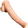 AZX Dildo Waterproof With suction cup Women Massage Wand Large Simulation horse penis Secret packaging, flesh color