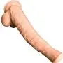 AZX Dildo Waterproof With suction cup Women Massage Wand Large Simulation horse penis Secret packaging, flesh color