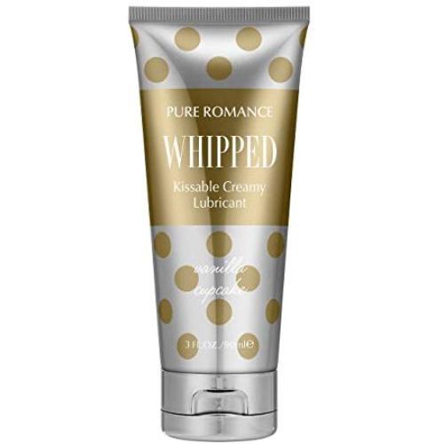 Whipped Creamy Vanilla Cupcake Lubricant by Pure Romance | Personal Lubricant for all Couples | Safe Lightweight Gel Lubricant