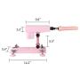 Y-Not Automatic Sex Machine Multispeed Masturbator Adjustable Thrusting 7 inches Dildo