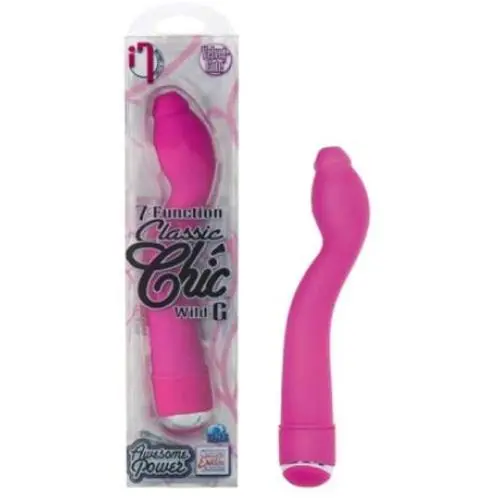 California Exotic Novelties 7-Function Classic Chic Wild G Vibes, Pink California Exotic Novelties 7-Function Classic Chic Wild G Vibes, Pink