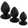FST Silicone Large Butt Plug with Strong Suction Cup Big Anal Sex Toy for Men and Women (Large)