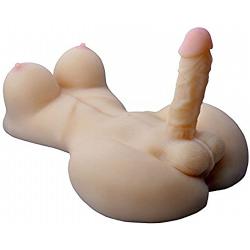 Full Silicon Sex Doll for Female Masturbation with Dildo Penis Solid Love Doll for Women