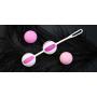 Geisha Balls 2 Pink Control Training Kit, Vaginal Tightening, Pleasure and Exercise, Sexual Health - Adult Sex Toys for Women by G vibe