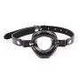 Premium Black Silicone Open Mouth Gag Ball Restraints for Sex