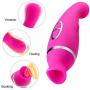 Clitorials Sucking Stimulator Vibrate Toy Oral Tongue Simulation, Waterproof 12 Frequency Sucking Vibration Wand, Adullt Toys Six Toy for Women Thrusting