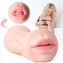 Vagina and Mouth Kinky Masturbation, 100% Waterproof TRP Reality Vaginal Masturbation and Mans 3D Sex Toys