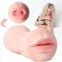Vagina and Mouth Kinky Masturbation, 100% Waterproof TRP Reality Vaginal Masturbation and Mans 3D Sex Toys Vagina and Mouth Kinky Masturbation, 100% Waterproof TRP Reality Vaginal Masturbation and Mans 3D Sex Toys