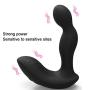 XSEXO - 15m Wireless Control 10 Speeds Stimulator for Men & Couple Rechargeable Massager (Black)