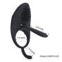 Amoris Waterproof Vibrating Cock Ring, Rechargeable Penis Ring Vibrator Sex Toy for Male, Female or Couples with 10 Modes, Ultra Quiet