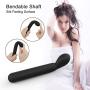 FOXCESD G Spot Vibrator for Vagina Stimulation, Ultra Soft Bendable Rechargeable Dildo Anal Vibrator Finger Pleasure-Adult Sex Toys for Women and Couple