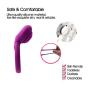 Sekslife 100% High Quality 5 Frequency Men Vǐberate Ring Toys Mini Delay Ring for Couples Products Male Relax Relaxing Toy Discreet Package