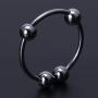 GUANGSHAN Stainless Steel Co~ck Pe~NIS Ring for Men Enhancer Prolong Séx Product