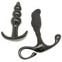Roxy Sex Toys Anal Prostate P Spot Massager & Black Butt Plug for Men