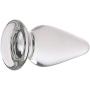 AKStore Crystal Glass Butt Plug Adult Toys Sex Toys G-spot Stimulator Crystal Glass Pleasure Wand Anal Plug for Couple(1 Style)