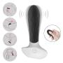 sweet124043 10 Frequency Vib Protrusion Particles Pull Beads Anales Amal Plug Electric Trainer,Silicone Waterproof-Black t-Shirt
