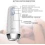 JSFQ Sex Realistic Mans Love Toy Sexy Underware for Man six Love Toy for Man Heating Telescopic Male Mâstubràtion Cup Love Toy T-Shirt Confidential Delivery