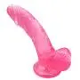 JHKJDF Creative Super Soft Womens Díldɔ Huge Personal Body Massage Wand and Big Head-6.1 Inch (Colour: Pink) JHKJDF Creative Super Soft Womens Díldɔ Huge Personal Body Massage Wand and Big Head-6.1 Inch (Colour: Pink)