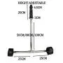 Punchline M Beauty Stainless Steel Spreader Bar Stainless Steel with Ankle Cuffs and Dildo/Anal Dildo, Torture Play BDSM Slave Fetish Sex Toys for Couples Punchline M Beauty Stainless Steel Spreader Bar Stainless Steel with Ankle Cuffs and Dildo/Anal Dildo, Torture Play BDSM Slave Fetish Sex Toys for Couples