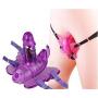 Zcargel 38 Frequency Wireless Remote Control Butterfly Dildo Penis Vibrator Clit G-spot Stimulating Strap On Vibrating Wearable Butterfly Stimulator Underwear Sex Toy for Women Love Couple
