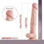 Realistic Dillo Flexible Dillo with Curved Shaft and Balls for Vanginal G-Spotter and Analog Play Realistic Dillo Flexible Dillo with Curved Shaft and Balls for Vanginal G-Spotter and Analog Play