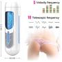 SPFOZ Sex Automatic Male Masturbation six Toy Electric Vibrating Masturbator Cup Aircraft Cup Man Toy USB Rechargable Hands Free with Realistic 3D Sexyyy Underwear for Men T-Shirt