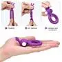 Electric Penis Ring, Yuechao Electric Male Ring with Mini Bullet for Couples Play Mens Vibrating Cock Ring Waterproof for Longer Harder Erection (Purple Rabbit) Electric Penis Ring, Yuechao Electric Male Ring with Mini Bullet for Couples Play Mens Vibrating Cock Ring Waterproof for Longer Harder Erection (Purple Rabbit)