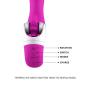 WeDol Women Wand Massager Waterproof Powerful Rabbit Vibrator Stimulator for Couples