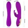 Portable USB Magnet Charging Personal Massager With 12 Powerful Vibration Frequencies, Wireless - Waterproof, Home Handheld Sports Equipment