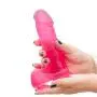 Eden 7.75" Realistic Translucent Dildo - Cock and Balls Dong - Suction Cup Harness Compatible - Sex Toy for Women - Sex Toy for Adults (Pink) Eden 7.75" Realistic Translucent Dildo - Cock and Balls Dong - Suction Cup Harness Compatible - Sex Toy for Women - Sex Toy for Adults (Pink)