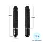 Lfcmf 10 Frequency Realistic Vibrant Toys Silicone Waterproof Toys for Women (Color : Black)