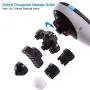 Wireless Hand Held Massager, Waist Massager, Back Massager, 6 Conversion Massage Heads, Has Variable Intensity to Releive Pain in The Back, Neck, Shoulders, Muscles Wireless Hand Held Massager, Waist Massager, Back Massager, 6 Conversion Massage Heads, Has Variable Intensity to Releive Pain in The Back, Neck, Shoulders, Muscles