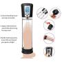 Electric Penis Vacuum Pump with 4 Suction Intensities, Adorime Rechargeable Automatic High-Vacuum Penis Enlargement Extend Pump, Penis Enlarge Air Pressure Device for Stronger Bigger Erections