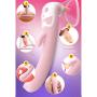 Donerty Silicone USB Rechargeable Sucking Heating Vibrantor for Women Vibrating Toys