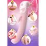 Donerty Silicone USB Rechargeable Sucking Heating Vibrantor for Women Vibrating Toys