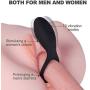 Vibrating Cock Ring Silicone Vibrator for Men, Penis Ring with Powerful Vibration for Couples
