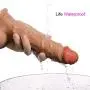 Valentines Day Gift Ď-Dîld`ɔ Powerful Wireless Remote Control Scene Props Vîb-Rát-Or Soft and Flexible Realistic Texture Vibration Couple Casual Toys (Color : Skin Color)