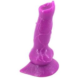 Gocheaper Sex Toys Dog Dildo Wolf Penis Adult Sex Toys for Women (Purple)