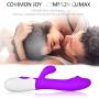 YEVIOR Vibrartorfor Women Waterproof Six Toys 10 Frequency Vibating G Spotter Female C Lit Stimulator Rabbit Massage Suction