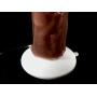 Copy Me! Penis Casting Ultra Kit with Waterproof Remote Control Vibrator, Suction Cup, Dark Skin Tone