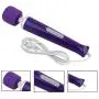 Love Magic Wand Multipurpose Therapeutic Massager Multi Speed Plug-In, Quiet Vibrations-steady & Pulsating, Silicone Massage Head, Flexible Neck, Maximum Pleasure, for Muscle Aches and Sports Recovery
