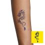 Inkbox Temporary Tattoos - Dragonaut - Kit Semi Permanent Tattoos - 5x2in - Includes Primer Wipe and One Tattoo with For Now Ink. Applies in 1-2 Minutes. Lasts 1-2 Weeks. Dragon Design