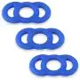 LeLuv Cock Rings Eyro Slippery Blue Silicone .6 inch Unstretched Diameter 3 Pack LeLuv Cock Rings Eyro Slippery Blue Silicone .6 inch Unstretched Diameter 3 Pack