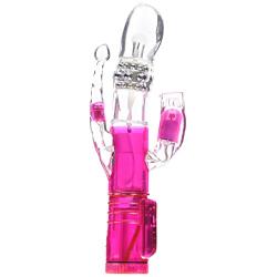 California Exotic Novelties Triple Orgasm French Kiss, Pink